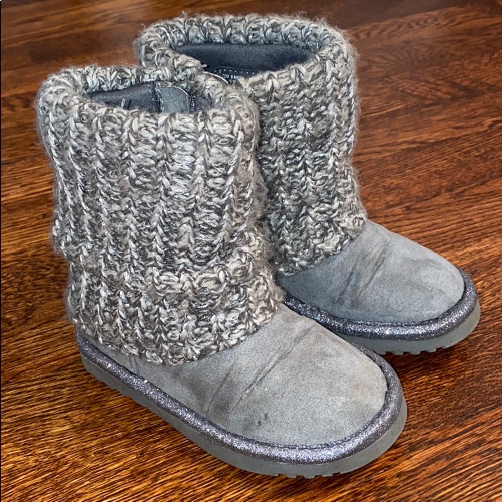Toddler Knit Boots